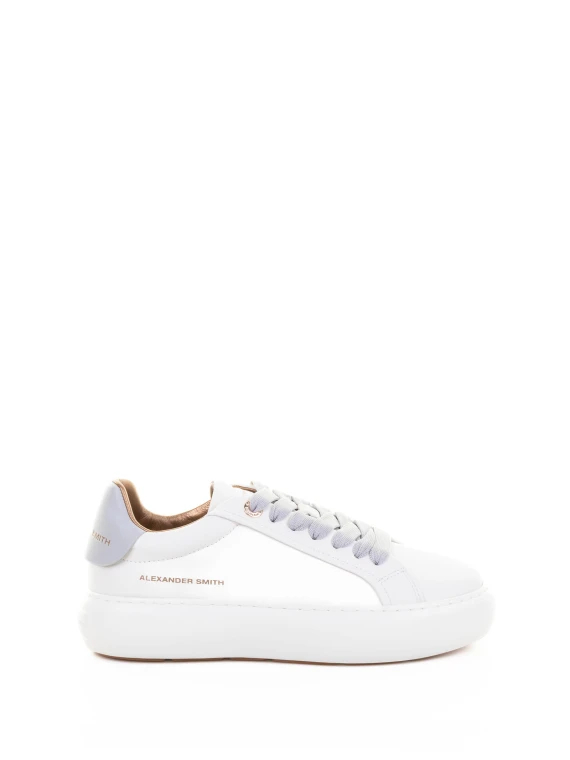 Sneaker Soho donna bianco grigio pastello