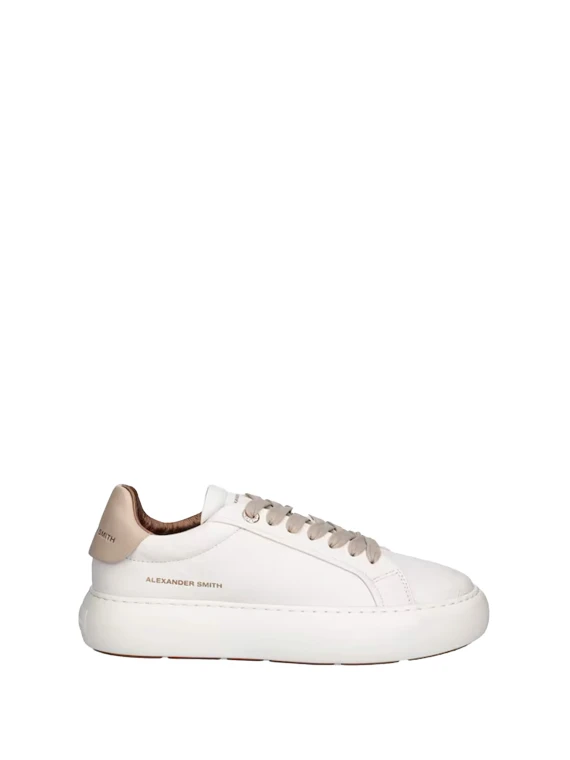 Sneaker Soho bianca in pelle