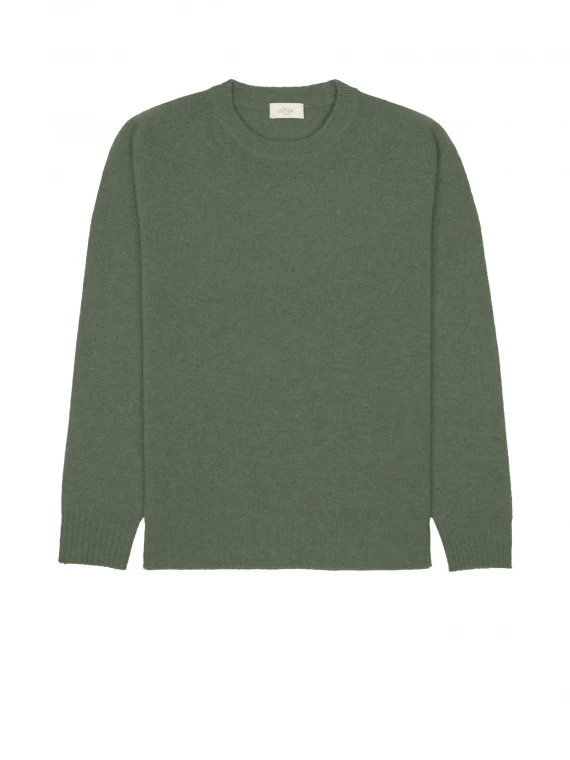 Maglia girocollo verde