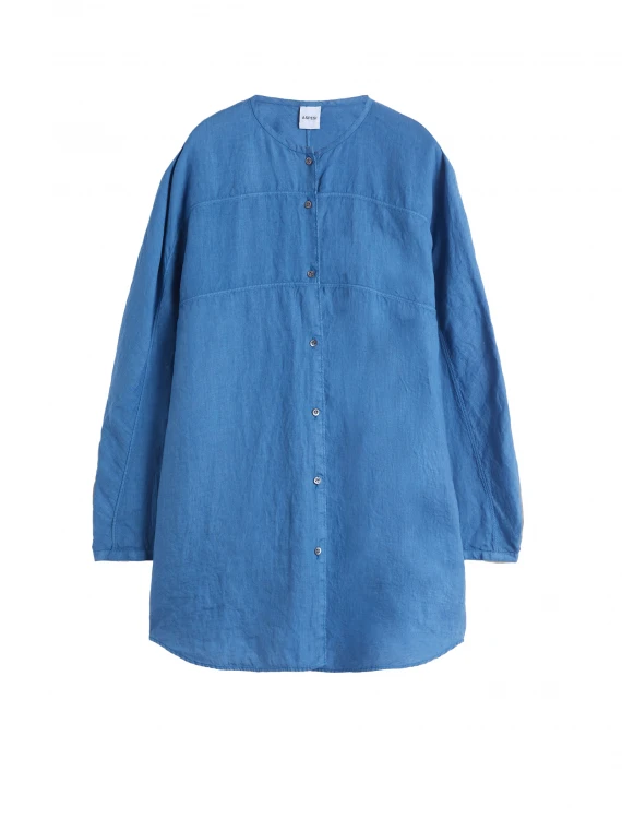 Long blue shirt