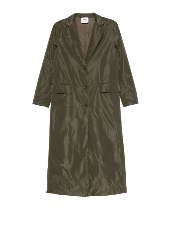 Cappotto donna lungo militare