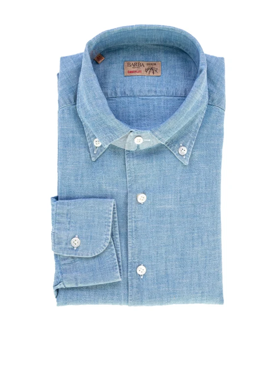 Barba Shirts Clear Blue