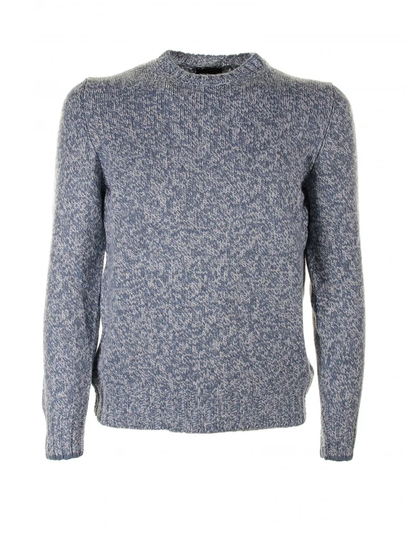 Blue crewneck sweater