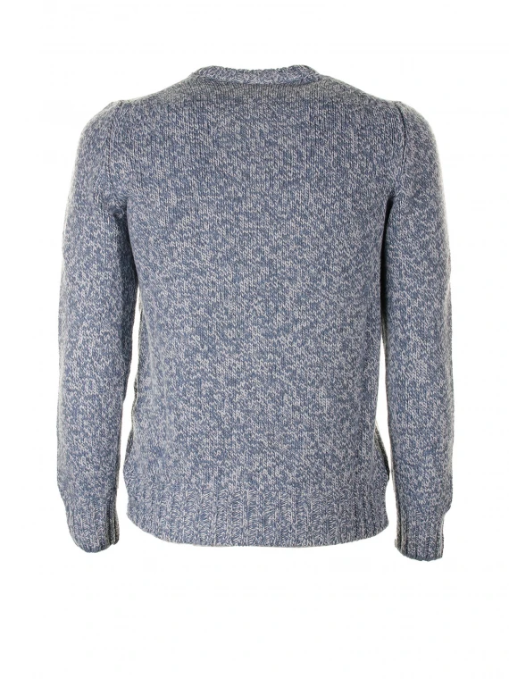 Blue crewneck sweater