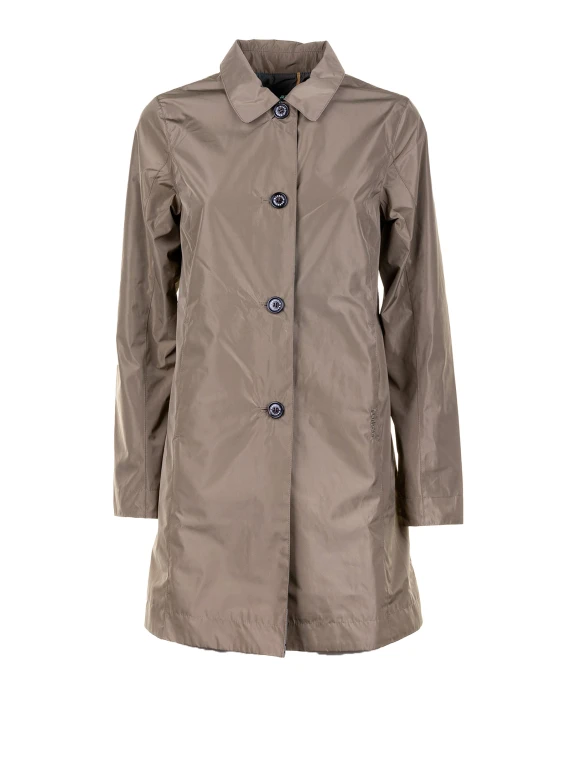 Women's Long Jacket with Buttons