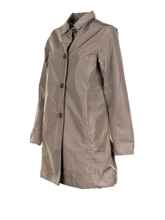 Women's Long Jacket with Buttons