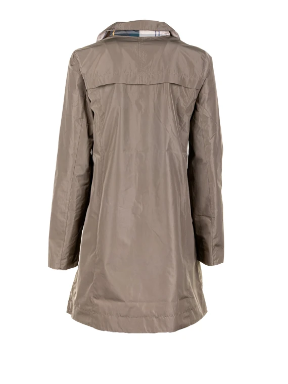 Women's Long Jacket with Buttons