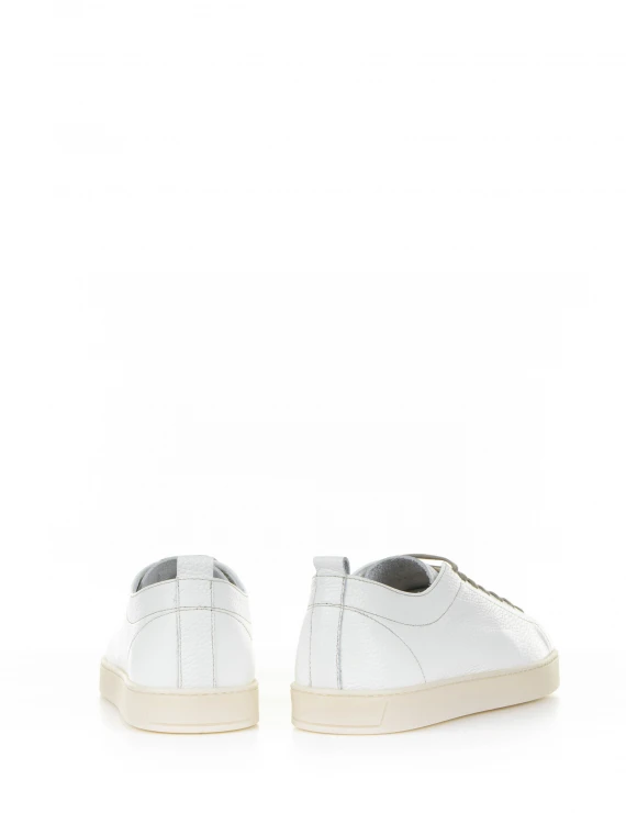White leather sneaker