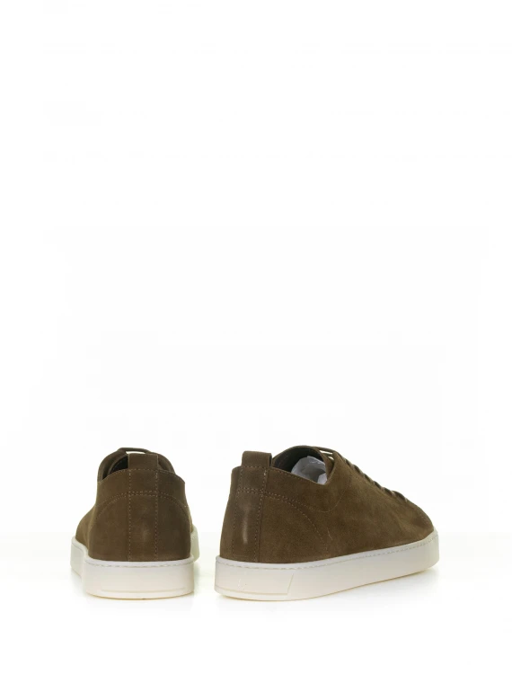 Sneaker marrone in suede