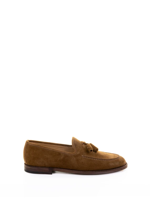 Suede Tassel Loafer