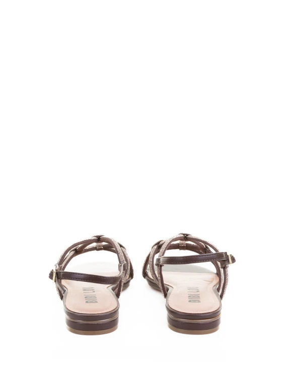 Brown Sandal with Glitter