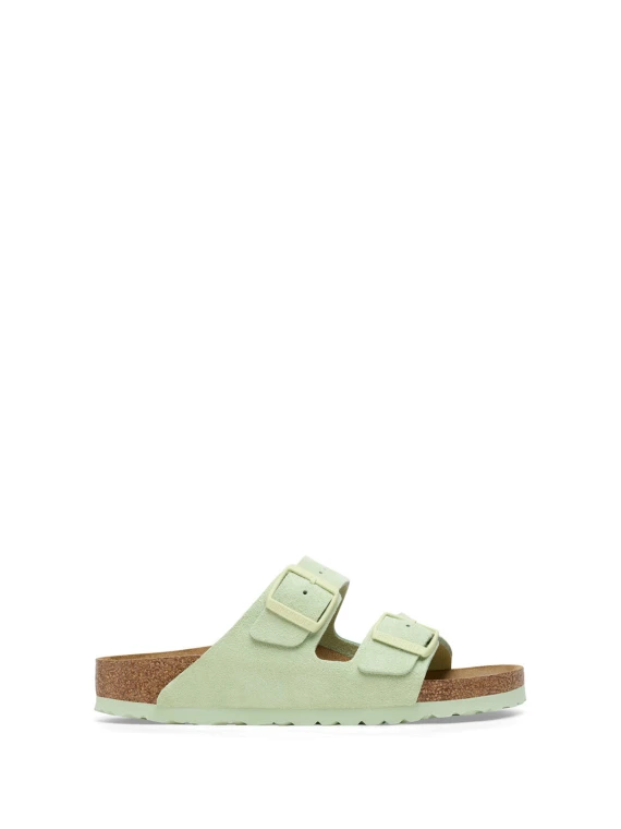 Ciabatta Arizona lime in suede