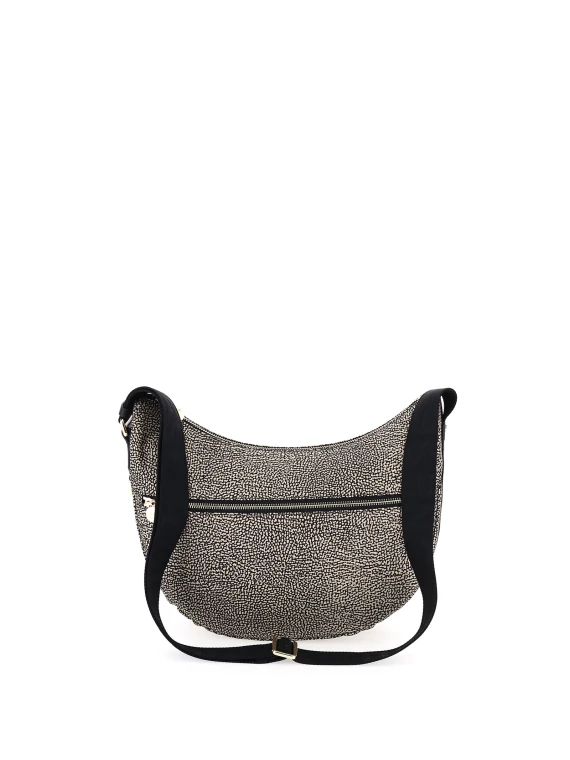 Luna Hobo middle shoulder bag in Op fabric