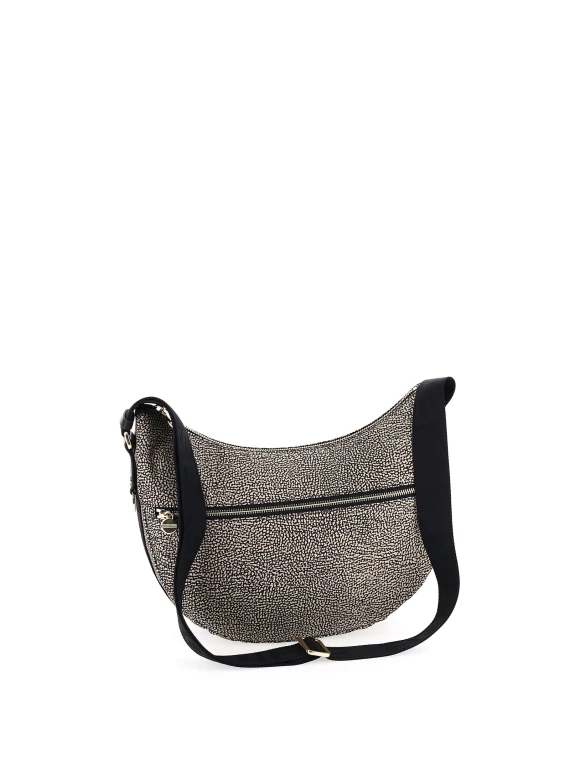 Luna Hobo middle shoulder bag in Op fabric