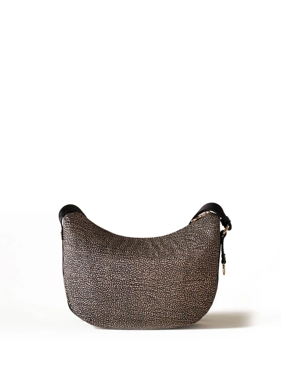 Luna Hobo small shoulder bag in Op fabric