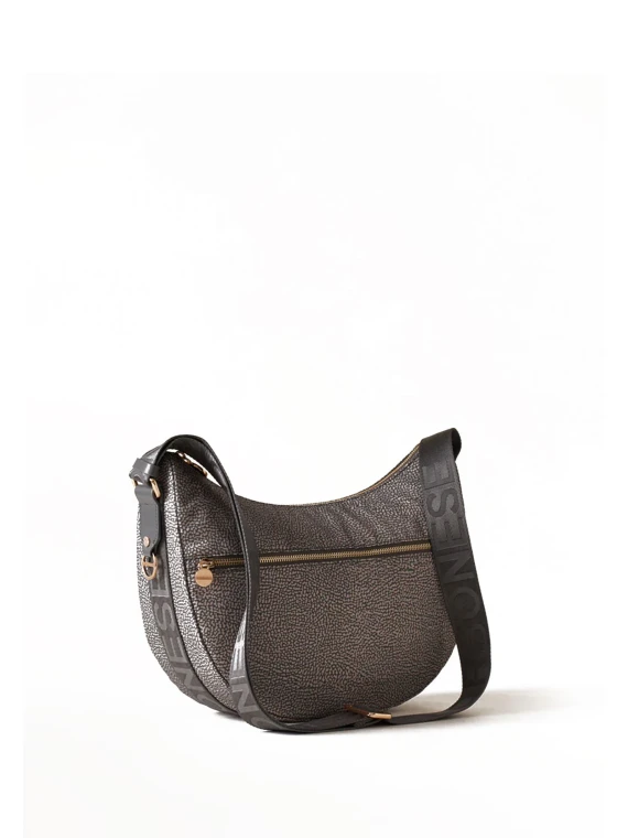 Luna Hobo middle shoulder bag in Op fabric