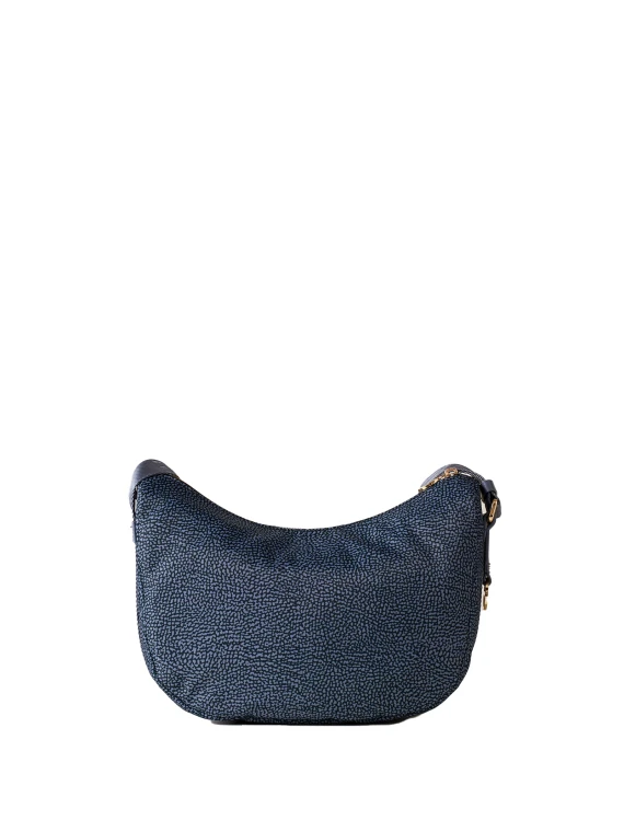 Luna small shoulder bag in Op fabric