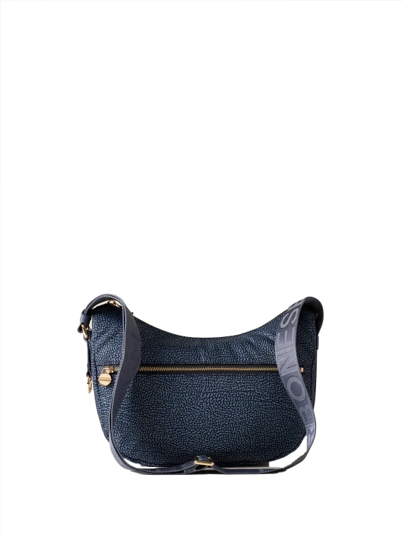 Luna small shoulder bag in Op fabric