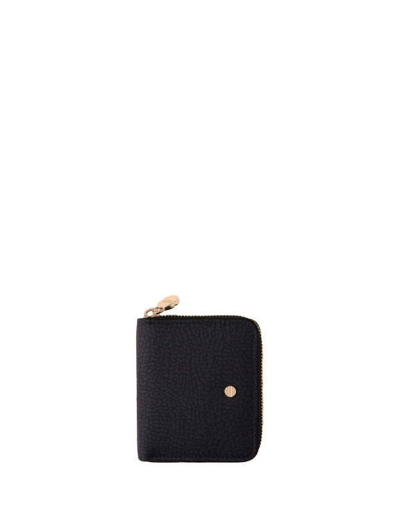 Portafoglio Small Zip Around in tessuto