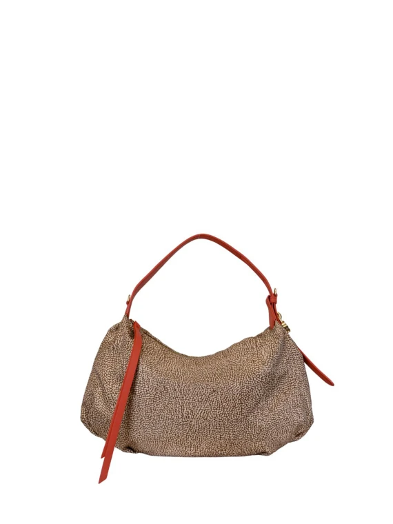 Borse... BEIGE/ RED PAPAYA