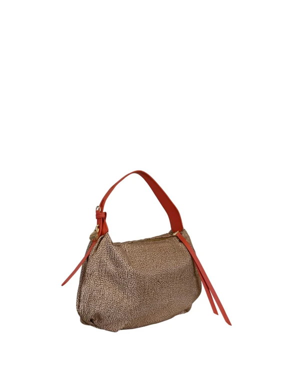 Borse... BEIGE/ RED PAPAYA