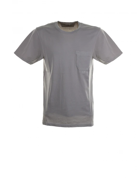 T-shirt in cotone con taschino