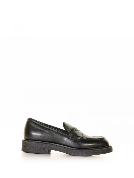 Soft leather loafer