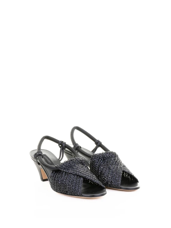 Muny Slingback Leather Sandal