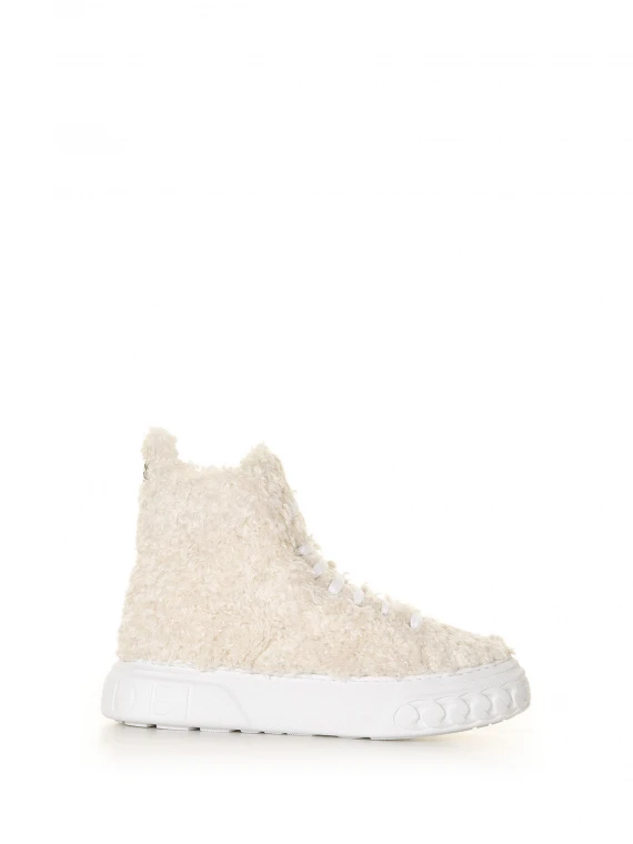 Off-road High sneaker in fur