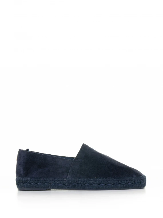 Espadrillas Pablo blu in suede