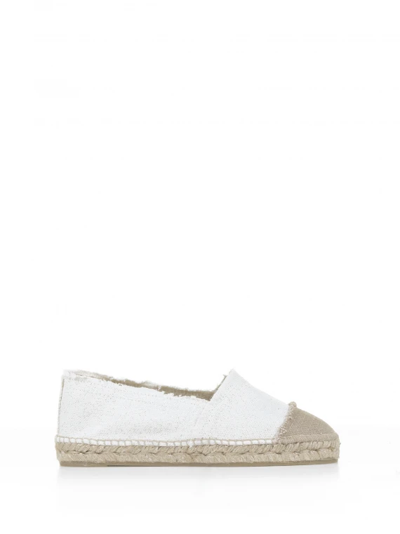 Espadrilles slip on Kampala white