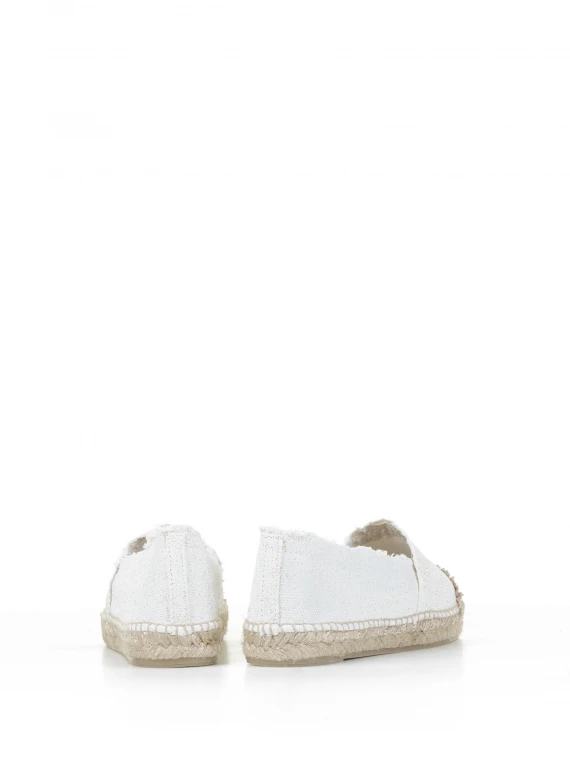 Espadrilles slip on Kampala white