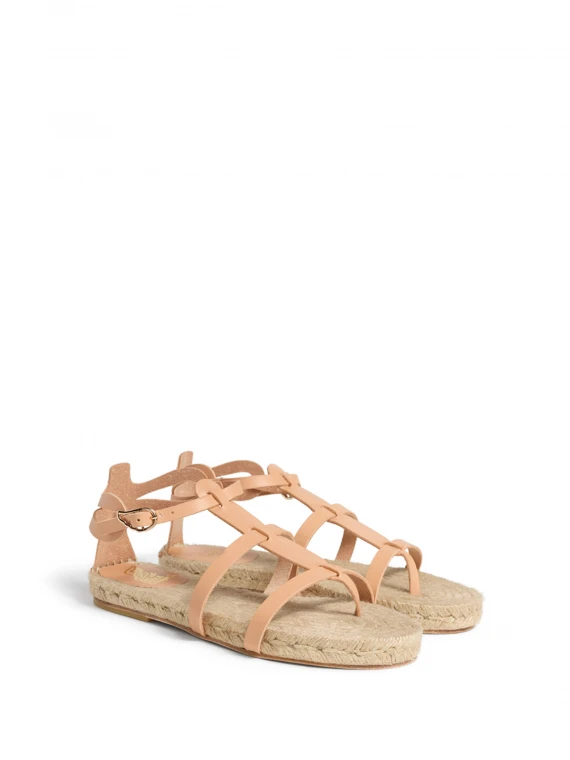 Nappa thong sandals