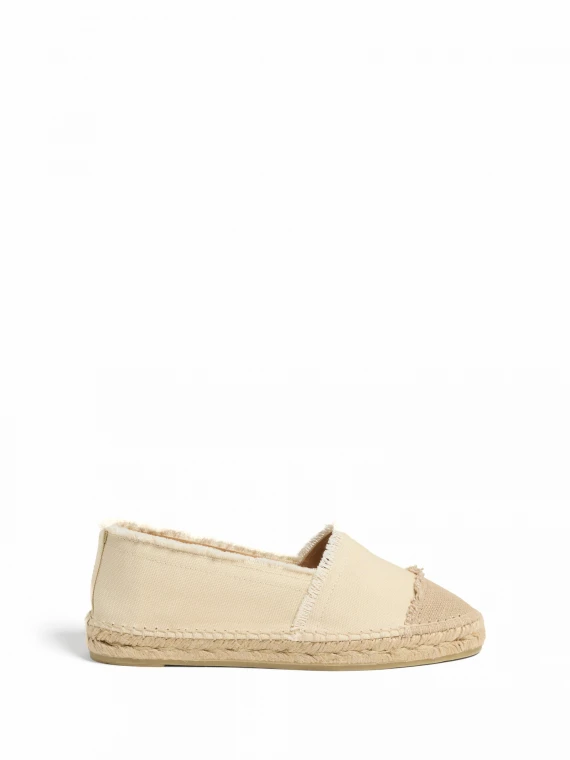 Espadrillas slip on Kampala beige