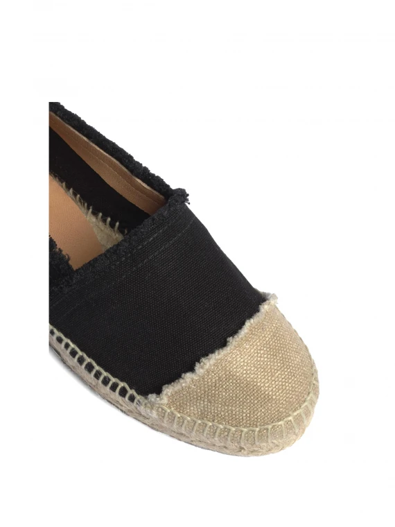 Espadrilles Kampala slip on black