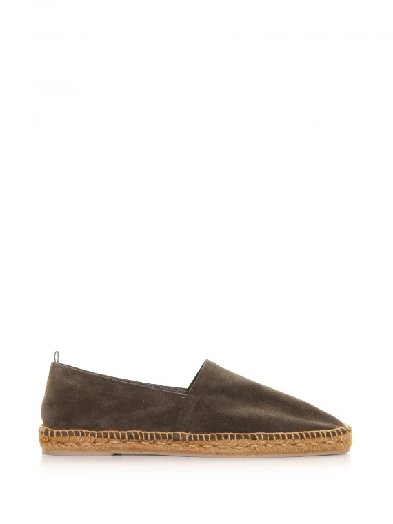 Espadrillas uomo in camoscio