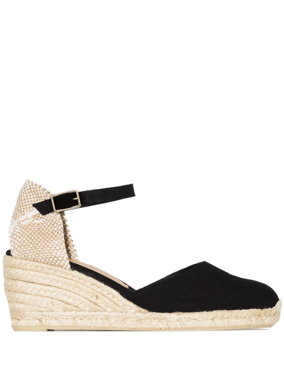 Espadrilla Carol in cotone organico con chiusura a cinturino