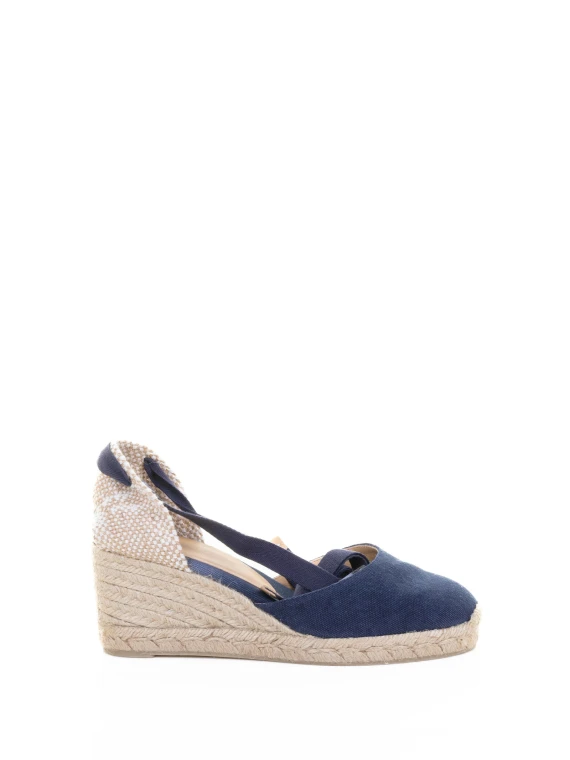 Carina Espadrille Wedge with Ankle Laces