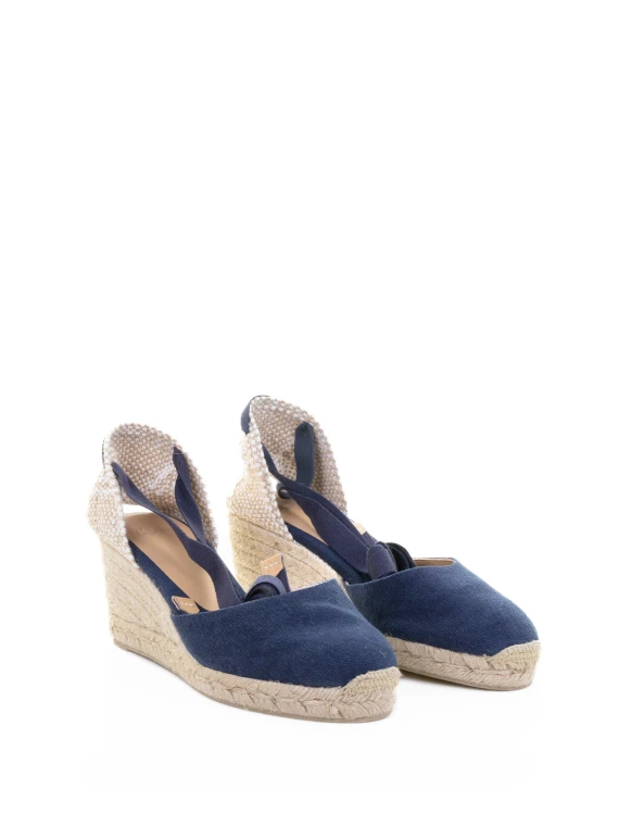 Carina Espadrille Wedge with Ankle Laces