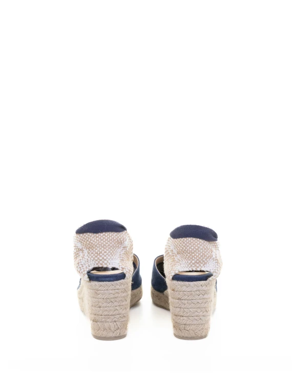 Carina Espadrille Wedge with Ankle Laces