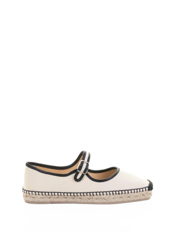 Padua Mary Jane Espadrilles in Organic Cotton