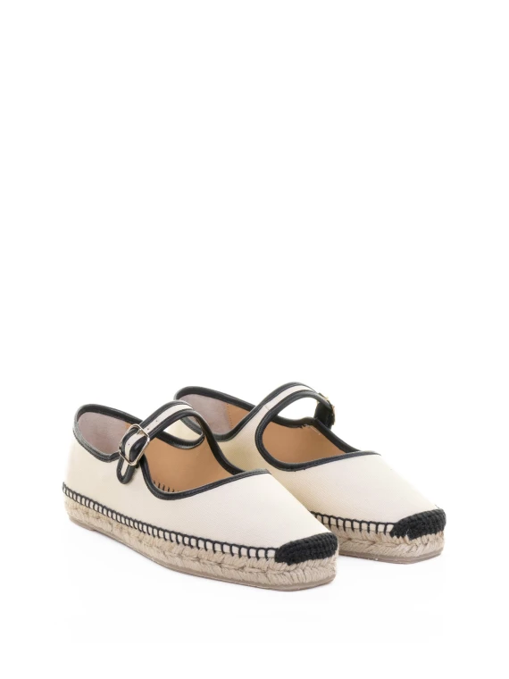 Padua Mary Jane Espadrilles in Organic Cotton