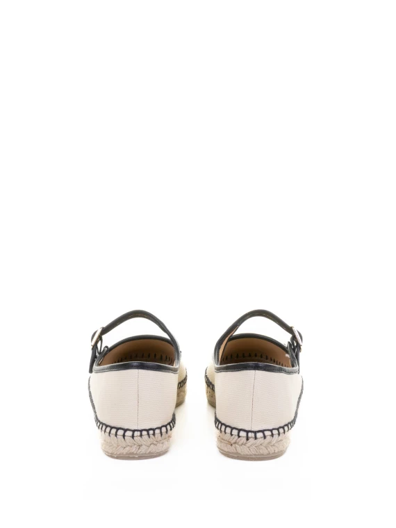 Padua Mary Jane Espadrilles in Organic Cotton