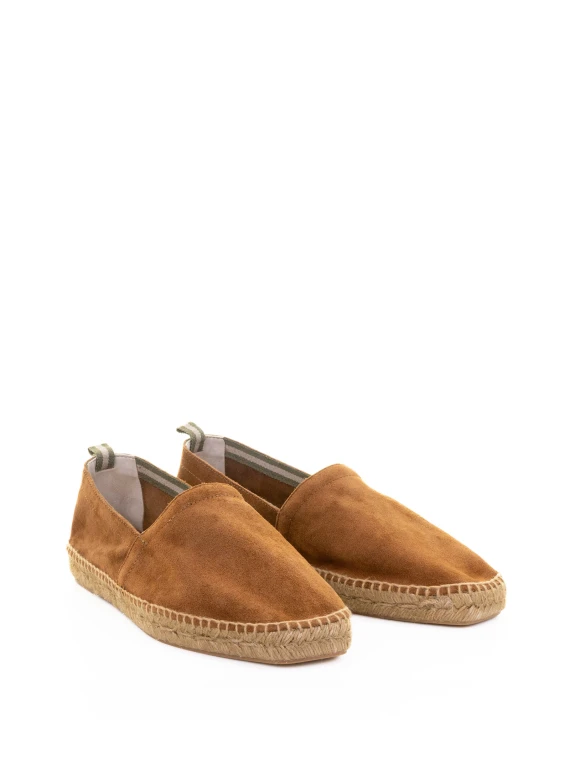 Espadrilles Pablo camping style in suede with jute sole
