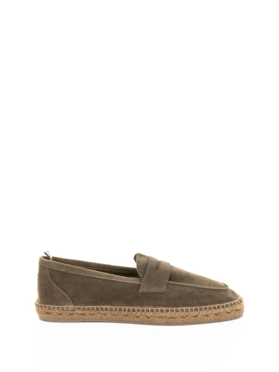 Espadrilles Nacho moccasin style suede with jute sole