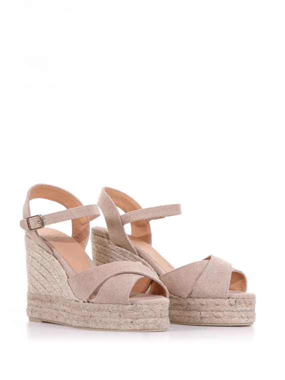 Open Blaudell wedge with strap