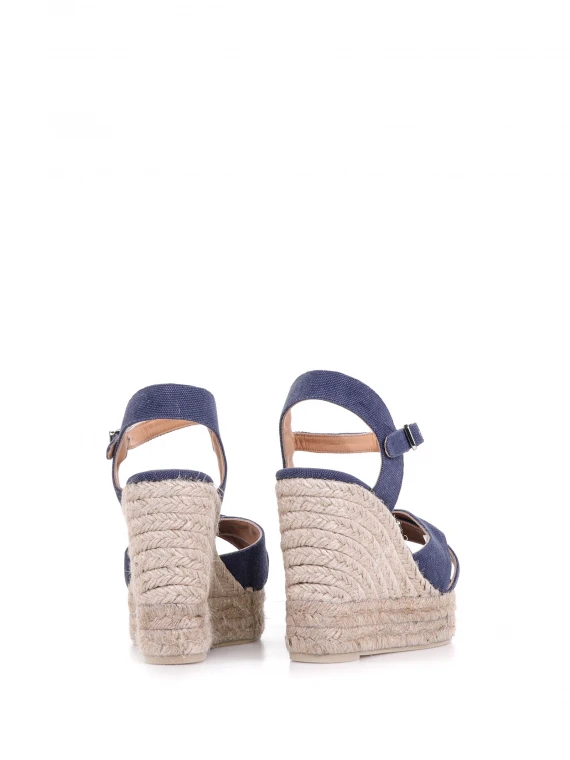 Open Blaudell wedge with strap