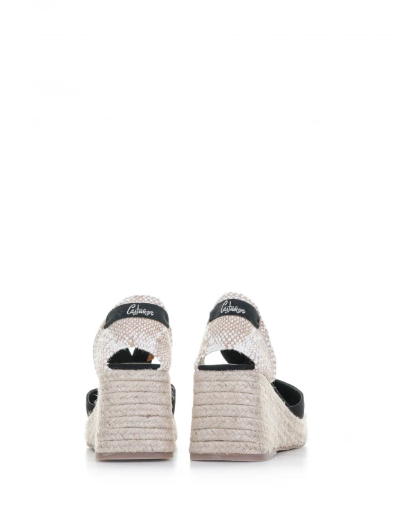 Tina squared canvas espadrilles