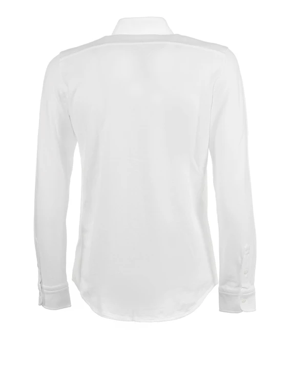 Piquet cotton shirt