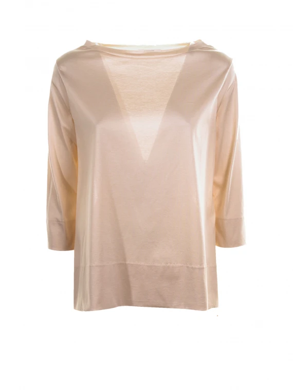 Maglia maniche 3/4 nude